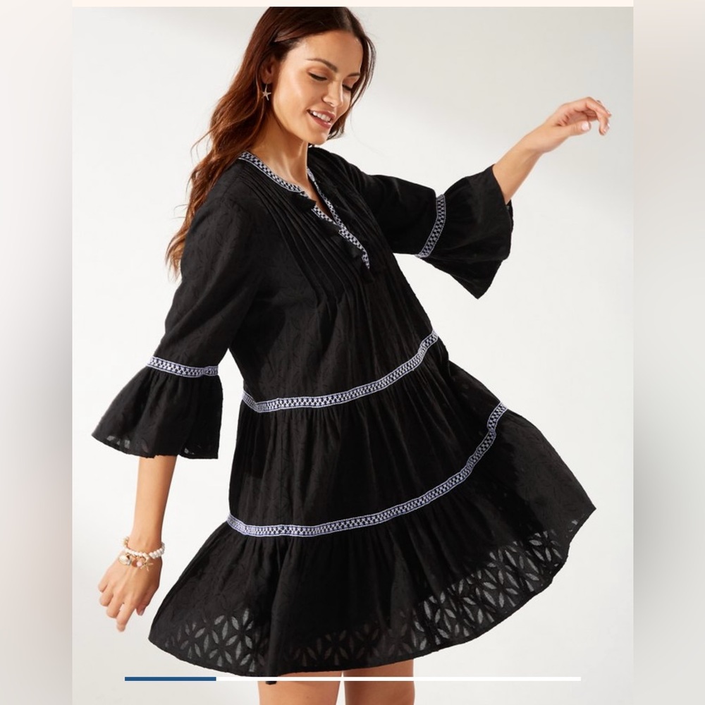 NWT - TOMMY BAHAMA - XS - Swimsuit Coverup/Sundress -  embroidered